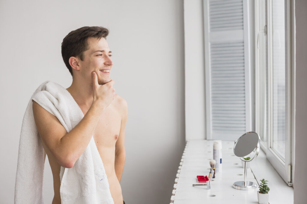 best skin care routine for men in UK